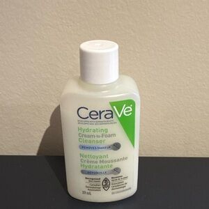 CeraVe Hydrating Cream-to-Foam Cleanser NWT